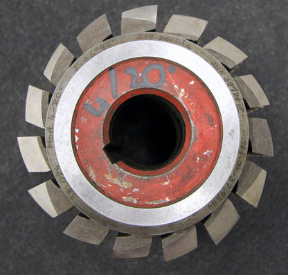 Bild des Artikels SAAZOR-Stollenwälzfräser-involute-spline-hob-m-=-4mm-BP-III-Ø110x110xØ32mm