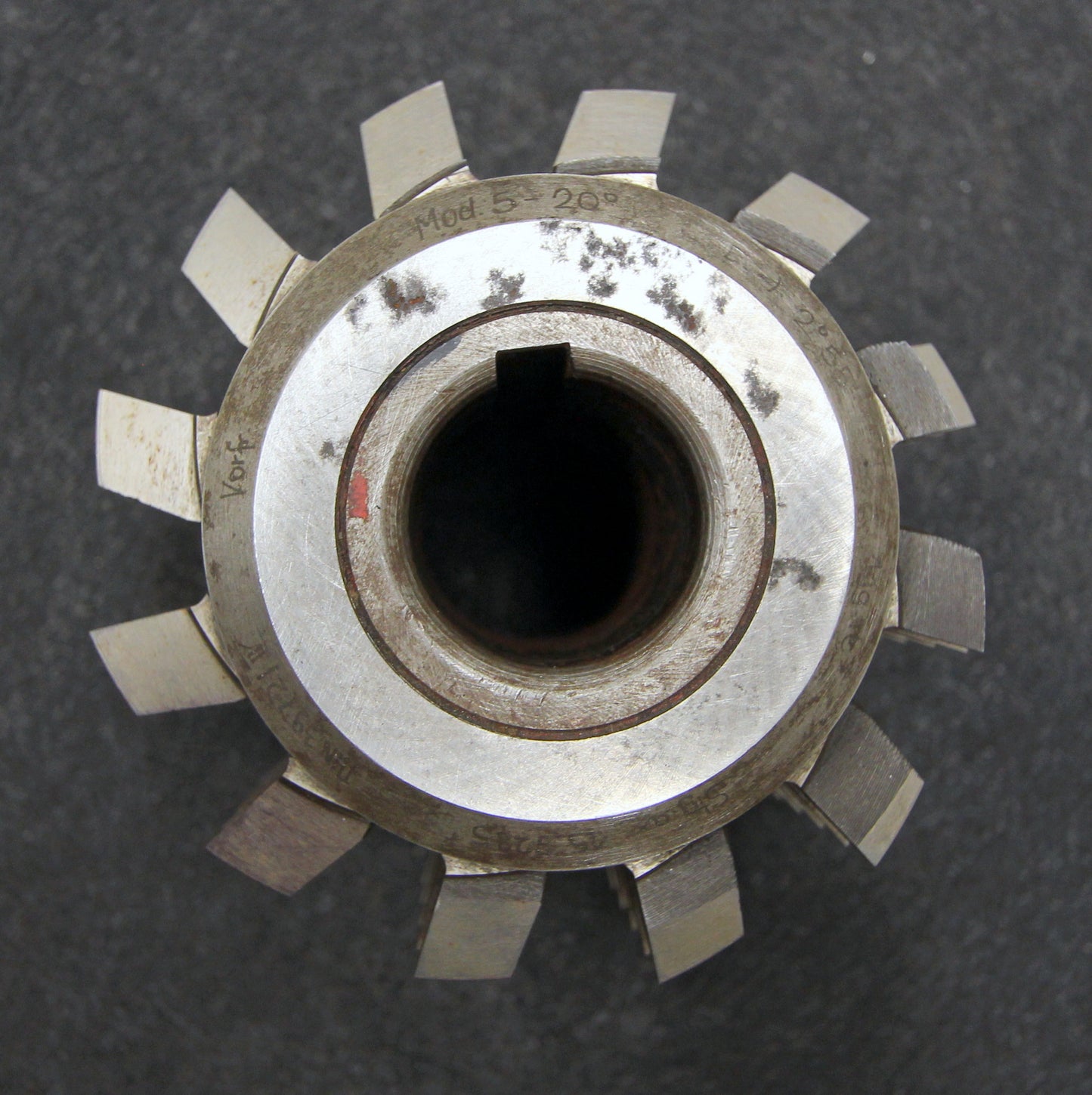 Bild des Artikels SAAZOR-Stollenwälzfräser-involute-spline-hob-Vorfräser-m-=-5mm-Ø110x110xØ32mm