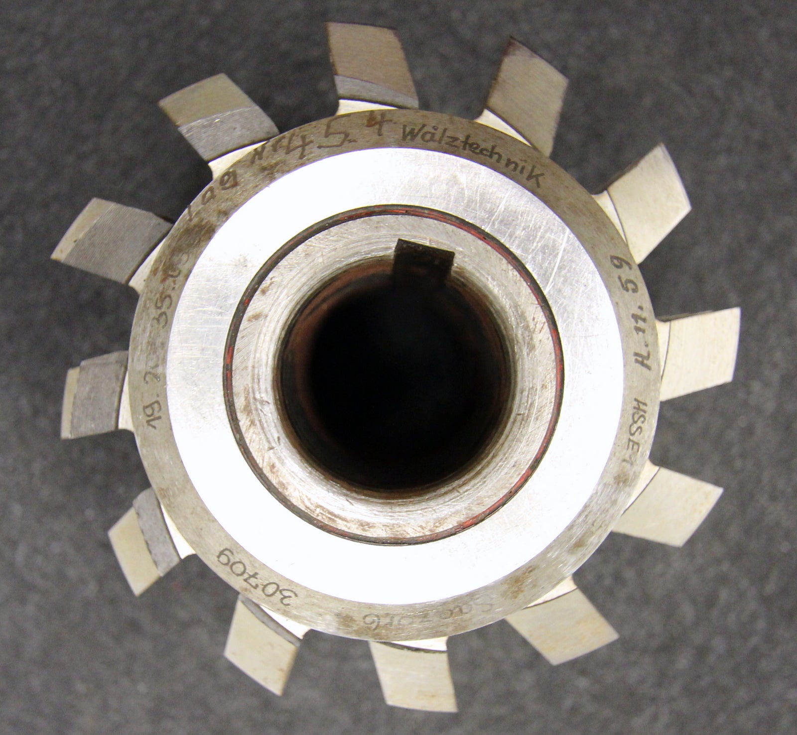 Bild des Artikels SAAZOR-Stollenwälzfräser-involute-spline-hob-Vorfräser-m-=-5mm-Ø110x110xØ32mm
