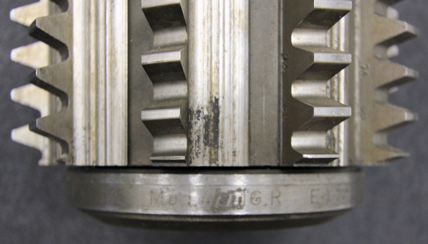 Bild des Artikels KLINGELNBERG-Stollenwälzfräser-involute-spline-hob-m-=-4mm-BP-III-nach-DIN3972