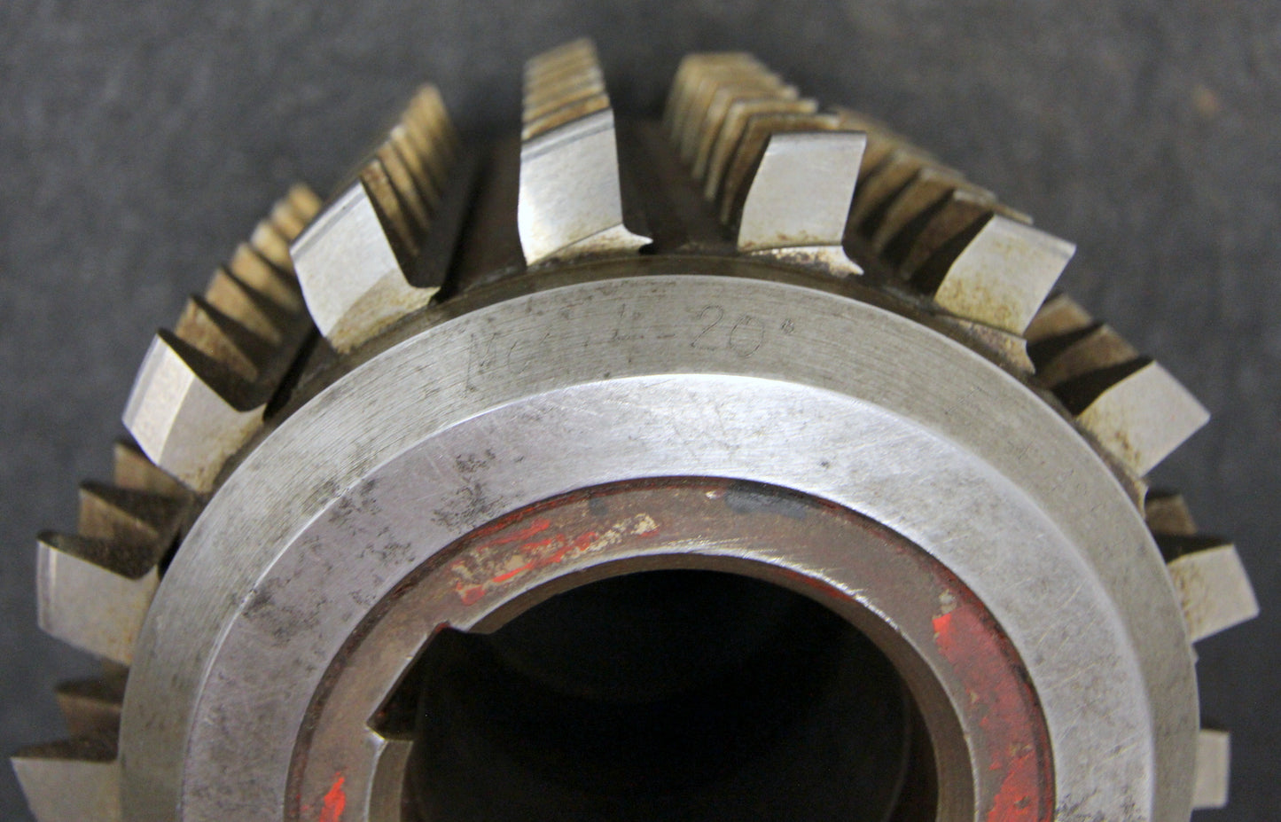 Bild des Artikels SAAZOR-Stollenwälzfräser-involute-spline-hob-m-=-4mm-20°-EGW-Ø125x110xØ50mm
