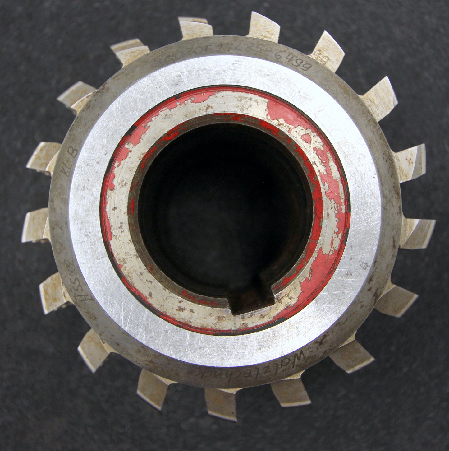 Bild des Artikels SAAZOR-Stollenwälzfräser-involute-spline-hob-m-=-4mm-20°-EGW-Ø125x110xØ50mm