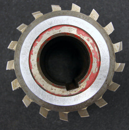 Bild des Artikels SAAZOR-Stollenwälzfräser-involute-spline-hob-m-=-4mm-20°-EGW-Ø125x110xØ50mm