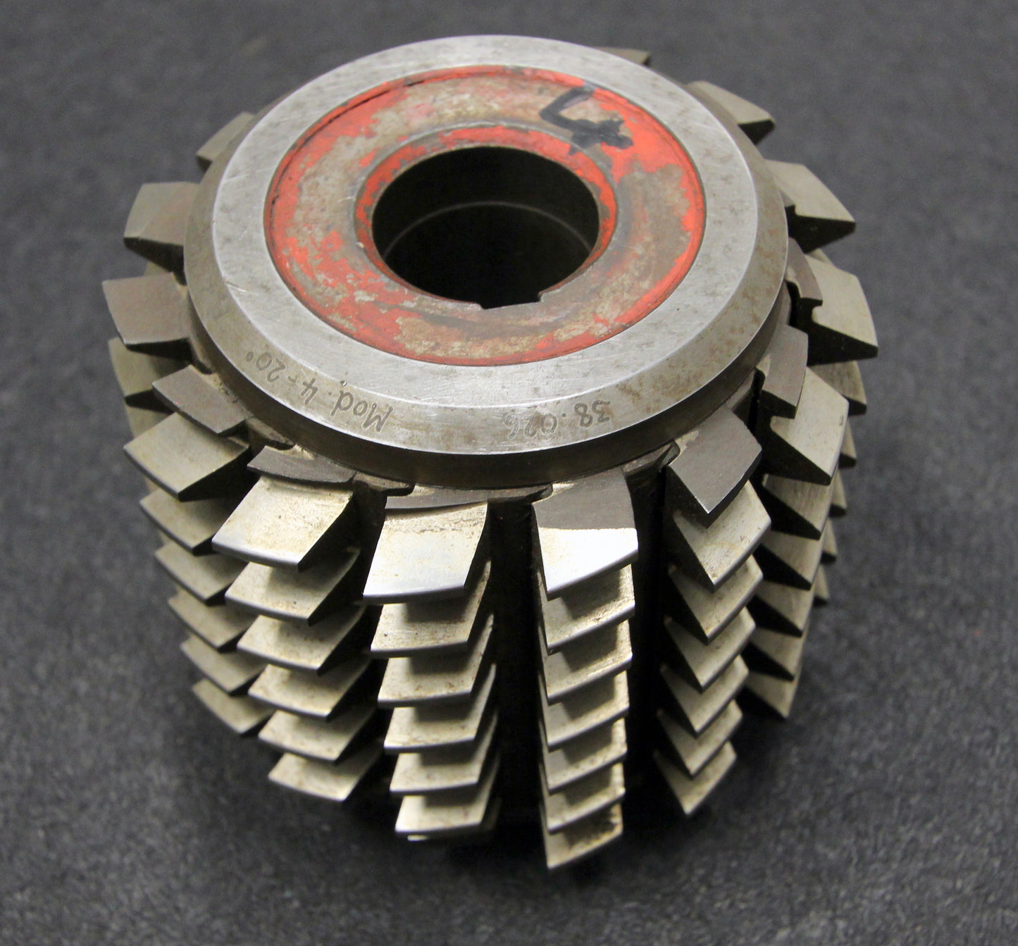 Bild des Artikels SAAZOR-Stollenwälzfräser-involute-spline-hob-m=-4mm-BP-III-nach-DIN3972