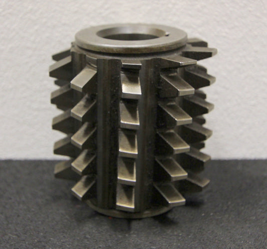 Bild des Artikels Vollstahlwälzfräser-gear-hob-m-=-4mm-20°-EGW-Abmessungen-Ø75x80xØ27mm-mit-LKN