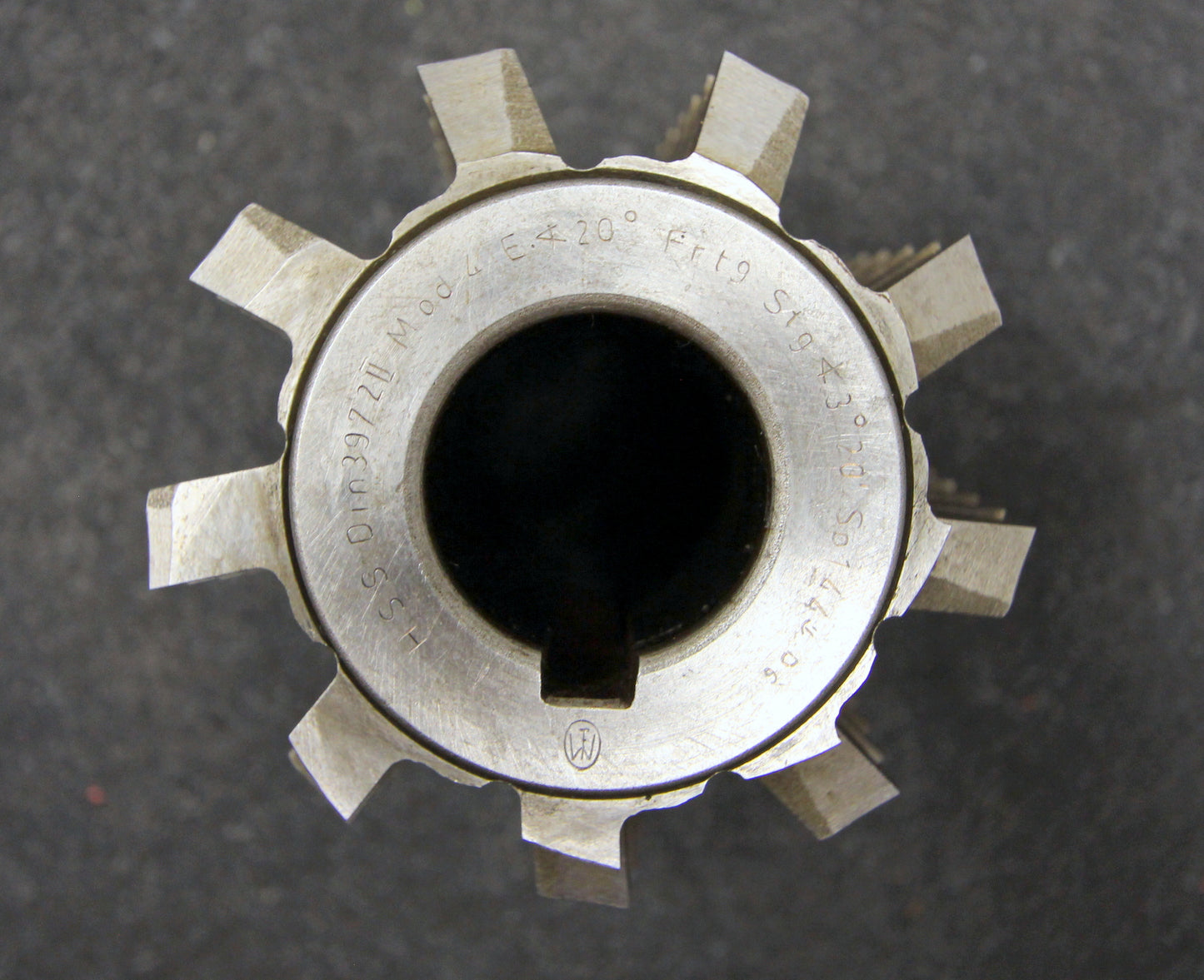 Bild des Artikels FETTE-Vollstahlwälzfräser-gear-hob-m=-4mm-BP-II-nach-DIN3972-20°-EGW