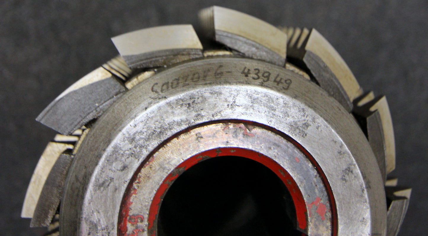 Bild des Artikels SAAZOR-Stollenwälzfräser-involute-spline-hob--DP8/10-20°-EGW-12-Spannuten