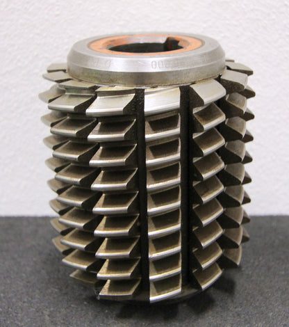 Bild des Artikels SAAZOR-Stollenwälzfräser-involute-spline-hob-DP10-20°-EGW-Ø100x110xØ32mm
