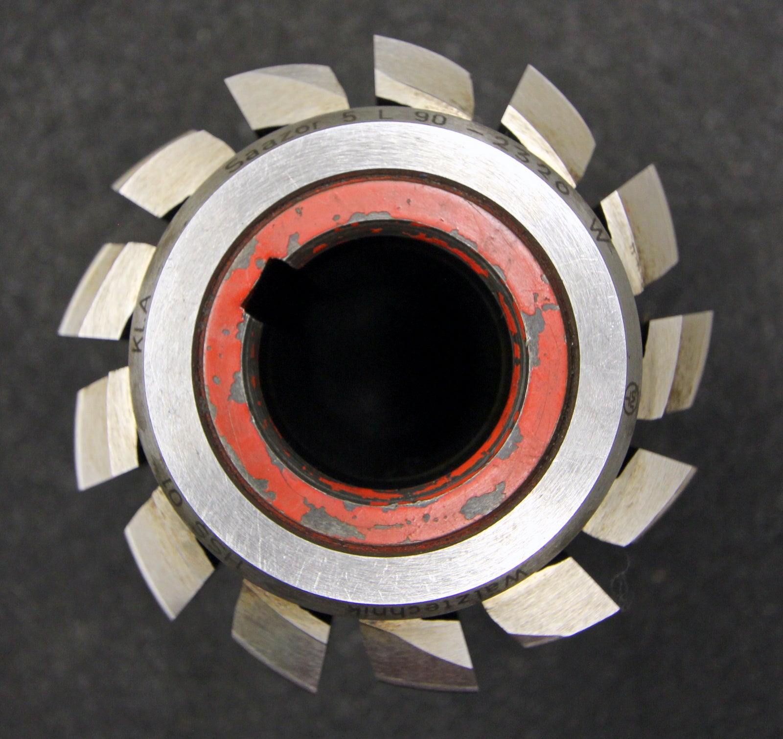 Bild des Artikels SAAZOR-Stollenwälzfräser-involute-spline-hob-DP10-20°-EGW-Ø100x110xØ32mm