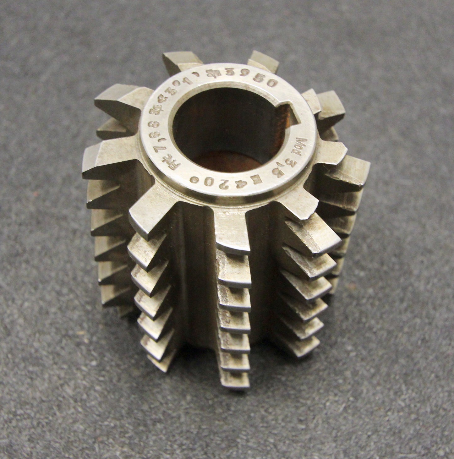 Bild des Artikels Vollstahwälzlfräser-gear-hob-m-=-3,5mm-20°-EGW-Abmessungen-Ø75x80xØ27mm-mit-LKN