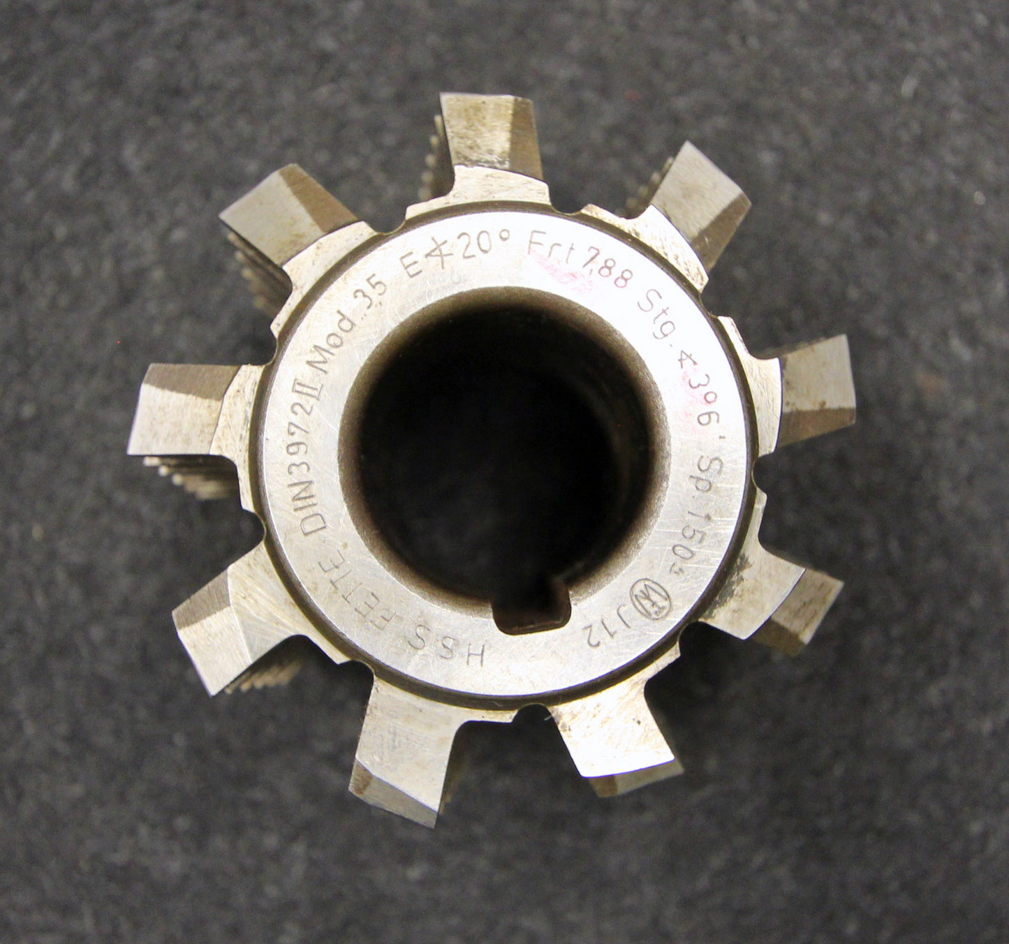 Bild des Artikels FETTE-Vollstahlwälzfräser-gear-hob-m=-3,5mm-BP-II-nach-DIN3972-20°-EGW