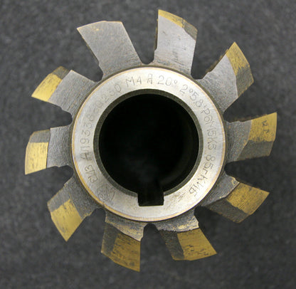 Bild des Artikels Vollstahlwälzfräser-gear-hob-m-=-4mm-20°-EGW-Abmessungen--Ø90x80xØ32mm-mit-LKN