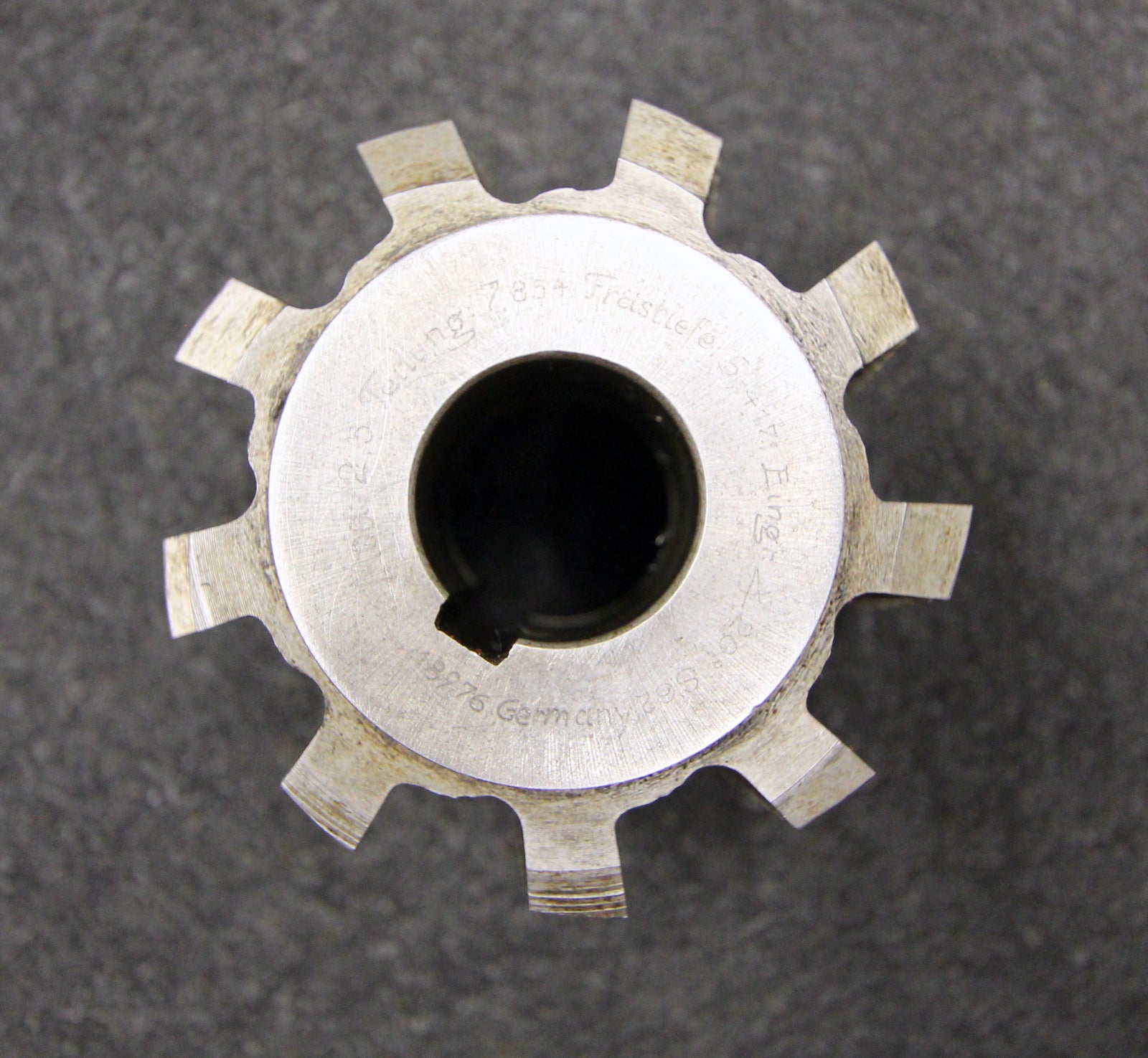 Bild des Artikels Vollstahlwälzfräser-gear-hob-m-=-2,5mm-20°-EGW-Abmessungen-Ø65x65xØ22mm-mit-LKN