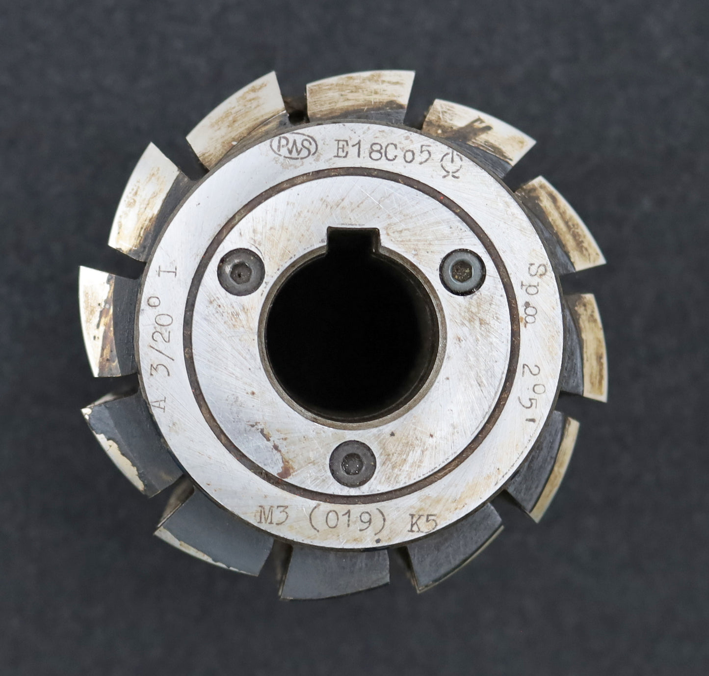 PWS Zahnrad-Wälzfräser gear hob m= 3,0mm 20° EGW BPI DIN 3972 Ø88x96xØ27mm