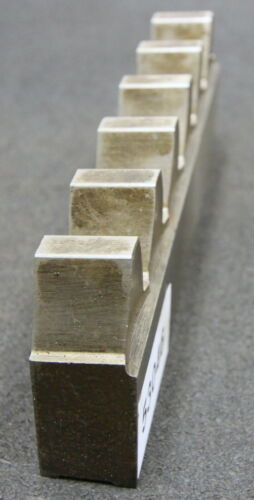 Hobelkamm rack cutter m= 10,16 Angle 20° 190x24mm Z= 6