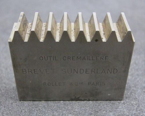 ROLLET PARIS Hobelkamm rack cutter m= 2,75 Angle 20°