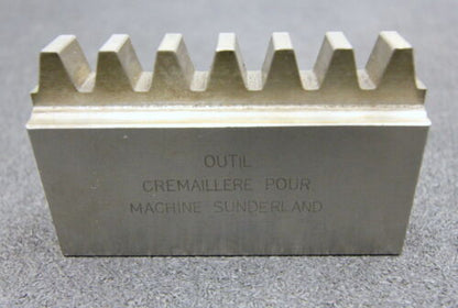 DELTAL Hobelkamm rack cutter m= 4 Angle 14°30 88x20mm