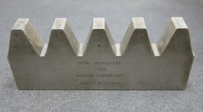 ROLLET PARIS Hobelkamm rack cutter m= 11 Angle 20° Z=5