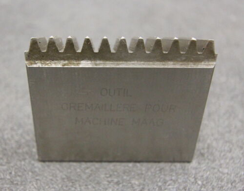 DELTAL Hobelkamm rack cutter m= 1,75 Angle 14°30 Z=11