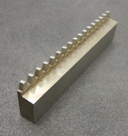 DELTAL Hobelkamm rack cutter m= 3,5 Angle 15° 190x20mm