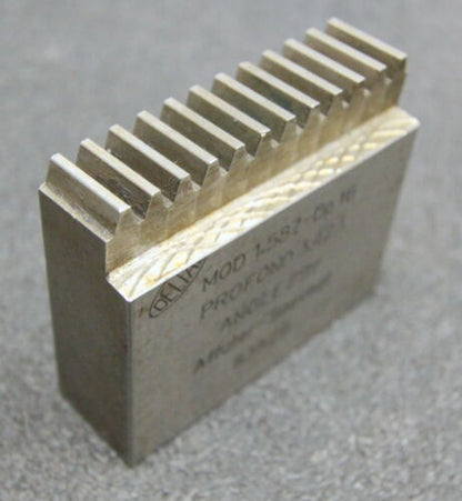 DELTAL Hobelkamm rack cutter f. MAAG-Wälzhobelmaschinen m= 1,587 Angle 29° 60x20mm