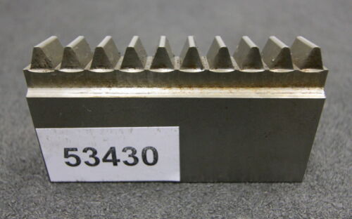 DELTAL Hobelkamm rack cutter m= 3 Angle 20° 95x20mm