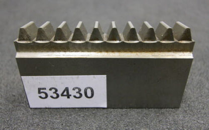 DELTAL Hobelkamm rack cutter m= 3 Angle 20° 95x20mm