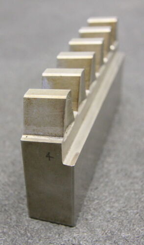 DELTAL Hobelkamm rack cutter m= 6 Angle 14°30 113x20mm