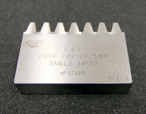 ROLLET PARIS Hobelkamm rack cutter DP7 Angle 14°30