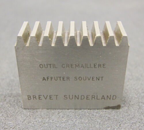 ROLLET PARIS Hobelkamm rack cutter DP11 Angle 29° Z=9