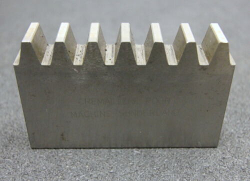 DELTAL Hobelkamm rack cutter m= 4 Angle 14°30 88x20mm