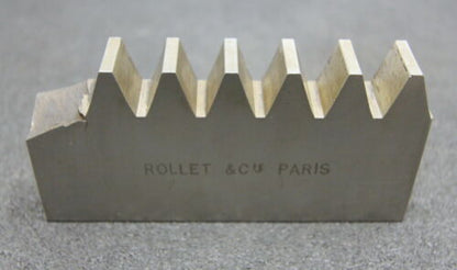 ROLLET PARIS Hobelkamm rack cutter m= 5 Angle 20° Z=6