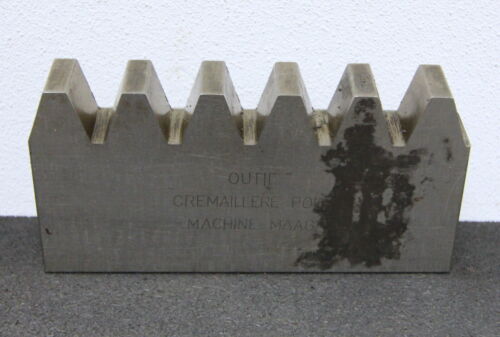 DELTAL Hobelkamm rack cutter m= 7 Angle 20° 130x25mm