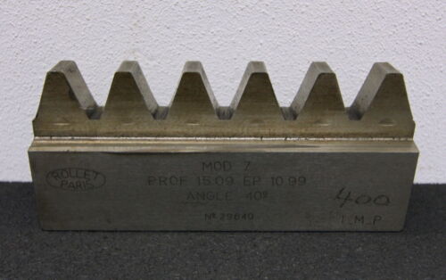 ROLLET PARIS Hobelkamm rack cutter m= 7 Angle 20°