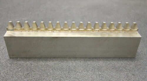 DELTAL Hobelkamm rack cutter m= 3,5 Angle 15° 190x20mm