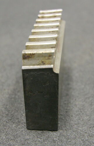 SUNDERLAND Hobelkamm rack cutter f. MAAG-Wälzhobelmaschinen m= 3 Angle 30° 77x19mm