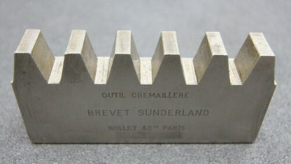 ROLLET PARIS Hobelkamm rack cutter m= 6,5 Angle 29°