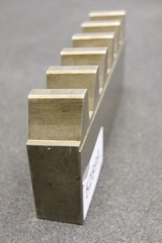 DELTAL Hobelkamm rack cutter m= 8 Angle 14°30 150x25mm