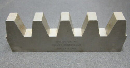 ROLLET PARIS Hobelkamm rack cutter m= 15 Angle 29°