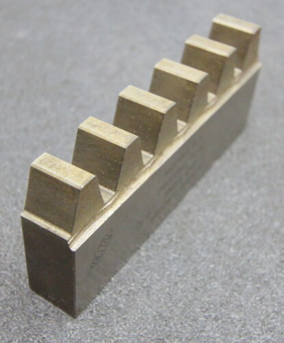 DELTAL Hobelkamm rack cutter m= 6,5 Angle 29° 120x20mm