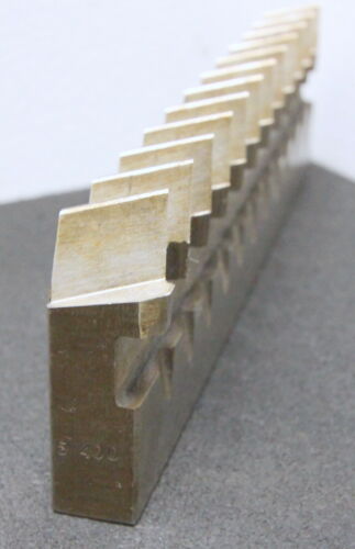 DELTAL Hobelkamm rack cutter m= 6 Angle 20° 250x21mm