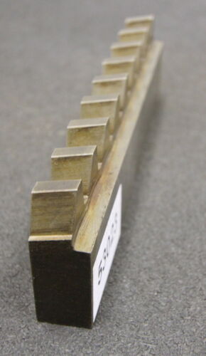 Hobelkamm rack cutter m= 6,5 Angle 20° 165x14mm Z= 9