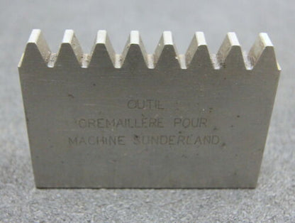 DELTAL Hobelkamm rack cutter m= 3 Angle 20° 75x20mm