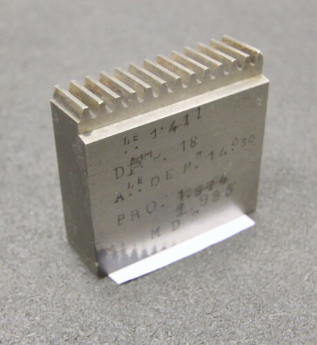 ROLLET PARIS Hobelkamm rack cutter DP18 Angle 14°30