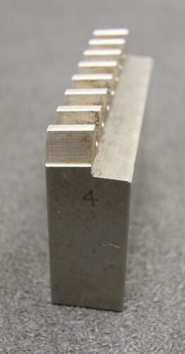 DELTAL Hobelkamm rack cutter m= 3,25 Angle 20° 80x20mm