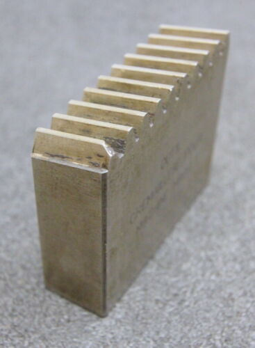 DELTAL Hobelkamm rack cutter m= 2 Angle 20° 63x20mm