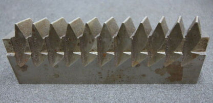 Hobelkamm rack cutter m= 4 Angle 20° 160x16mm 11 Zähne