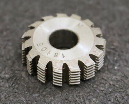MIKRON Wälzfräser No. 18105 - Ø24x8xØ8mm 1gg. Rechts 15 Spanuten