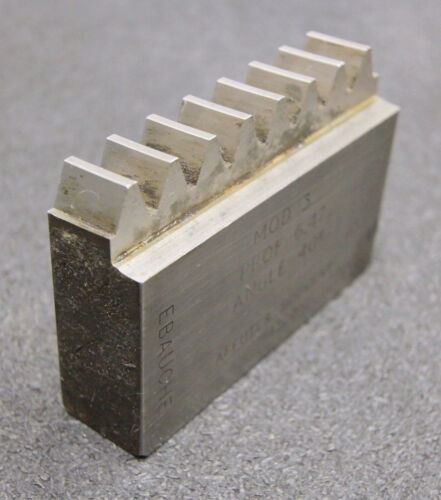 ROLLET PARIS Hobelkamm rack cutter m= 3 Angle 20°