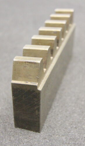 DELTAL Hobelkamm rack cutter m= 5,5 Angle 29° 120x20mm